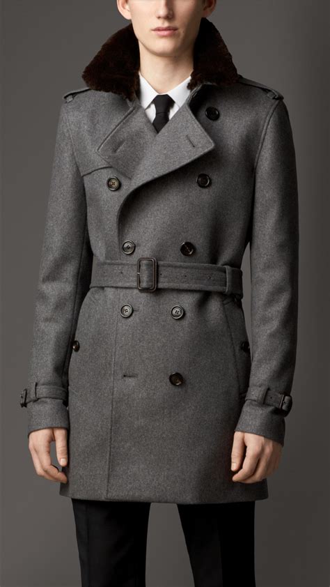 celebrity burberry trench male|burberry cashmere trench coat men's.